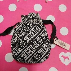 Victoria's Secret PINK logo Drawstring pouch